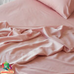 Bambus voodipesu - Heleroosa - Image 3