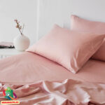 Bambus voodipesu - Heleroosa - Image 2