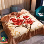 Kaksikerroksinen Raschel peitto 200x230 - Image 2