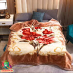 Dvisluoksnė Raschel antklodė 200×230