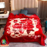 Dvisluoksnė Raschel antklodė 200×230