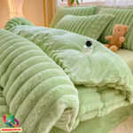 Soft Fluffy Velvet Bedding Set - Image 2
