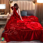 Kaksikerroksinen Raschel peitto 200x230 (4,5KG)