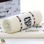 Bambusest rätik (valge) - Image 2