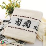 Bambusest rätik (valge)