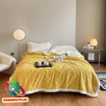 Sherpa fleece peitto 200x230 (keltainen)