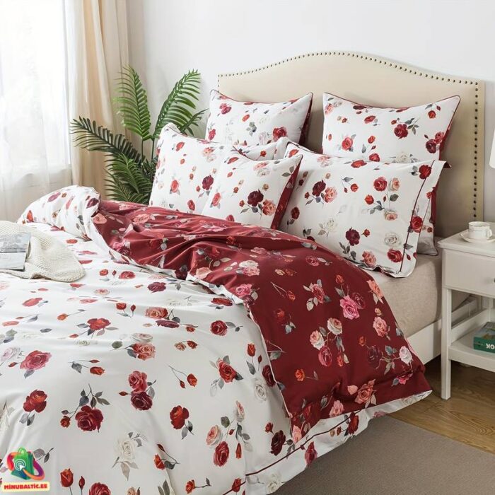 Egiptuse puuvillast voodipesukomplekt (1) Premium Egyptian Cotton Bedding Set | Retro - Image 2