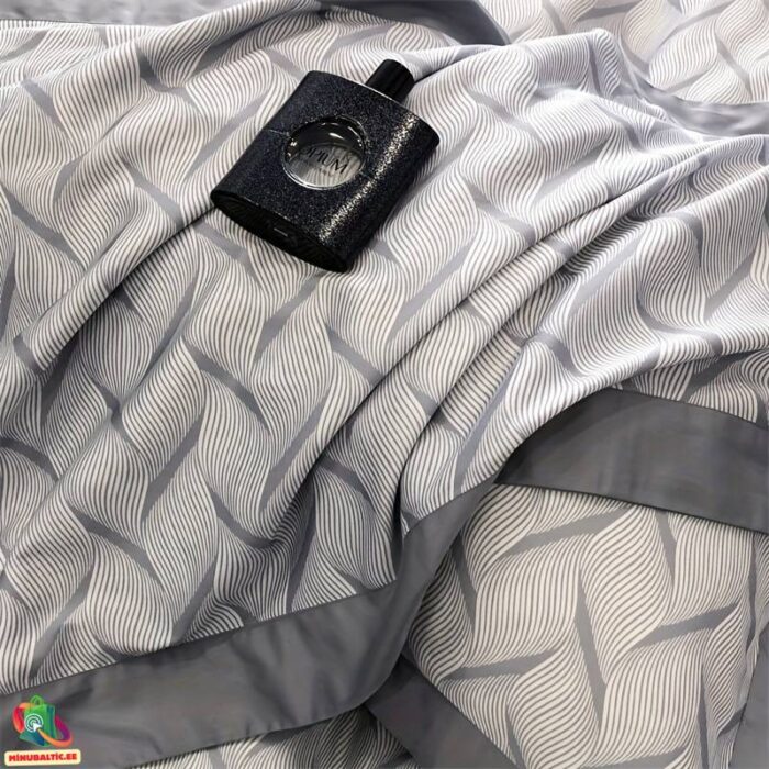 Premium Mako Satin vuodevaatteet setti | Kalanruoto - Image 8