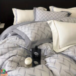 Premium Mako Satin vuodevaatteet setti | Kalanruoto - Image 4