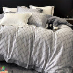 Premium Mako Satin vuodevaatteet setti | Kalanruoto - Image 7