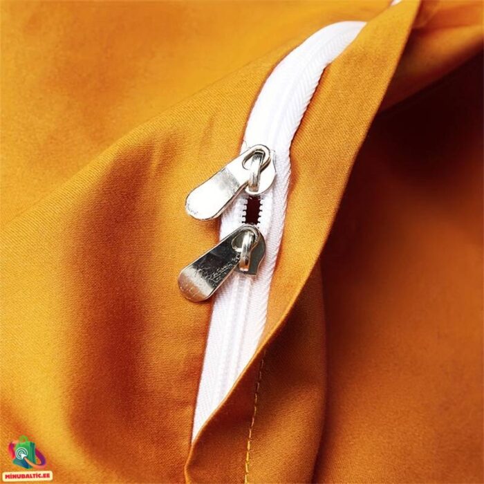 Комплект постельного белья из жаккарда с мраморным узором | Черный агат — изображение 2