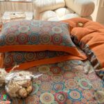 Puuvillaiset vuodevaatteet setti | Mandariini - Image 3