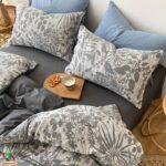 Medvilninis patalynės komplektas | Tamsiai pilka - Image 2