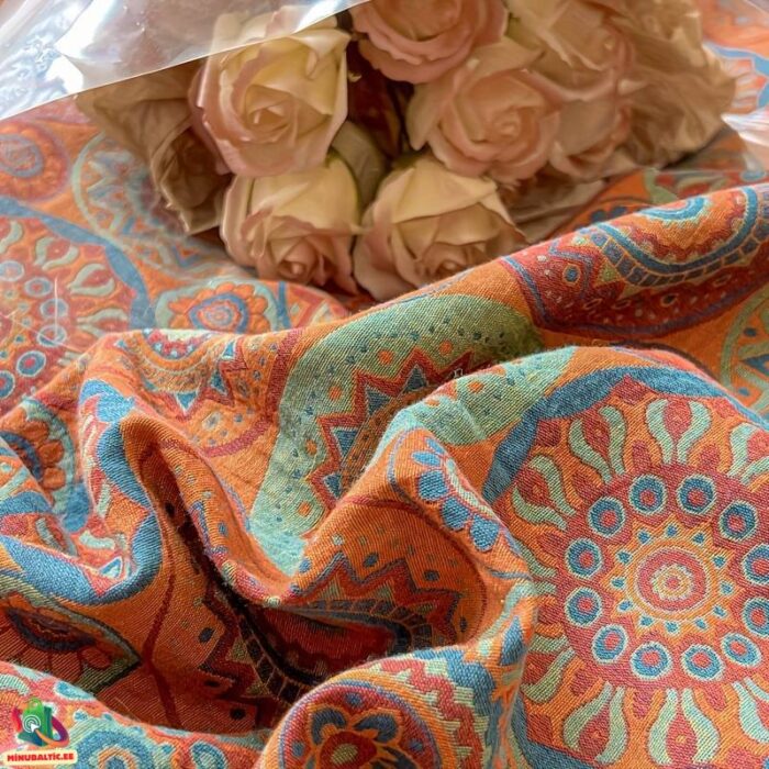 Puuvillaiset vuodevaatteet setti | Mandariini - Image 5