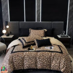 Комплект постельного белья премиум-класса Леопард | Лиоцелл/Хлопок