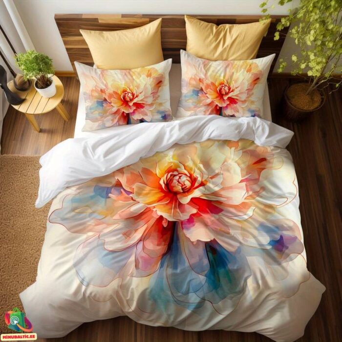 Puuvillane voodipesukomplekt Minu Baltic (1) Хлопковый комплект постельного белья | 100% хлопок — изображение 2