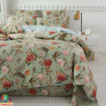 Premium Egiptuse puuvillast voodipesukomplekt | Oliiv - Image 3