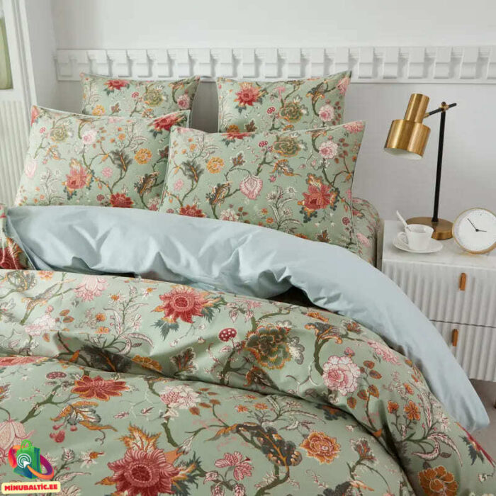 Egiptuse puuvill voodipesukomplekt (16) Premium Egiptuse puuvillast voodipesukomplekt | Oliiv - Image 2