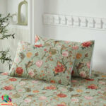 Premium Egiptuse puuvillast voodipesukomplekt | Oliiv - Image 4