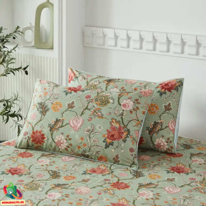 Egiptuse puuvill voodipesukomplekt (6) Premium Egiptuse puuvillast voodipesukomplekt | Oliiv - Image 4