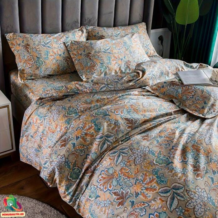 Aukščiausios kokybės Egiptietiškos medvilnės patalynės komplektas | Pelkė - Image 2