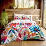 Puuvillainen vuodevaatesetti | 100% puuvillaa