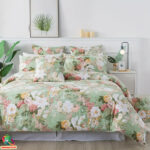 Комплект постельного белья премиум-класса из египетского хлопка | Мятно-зеленый — изображение 4