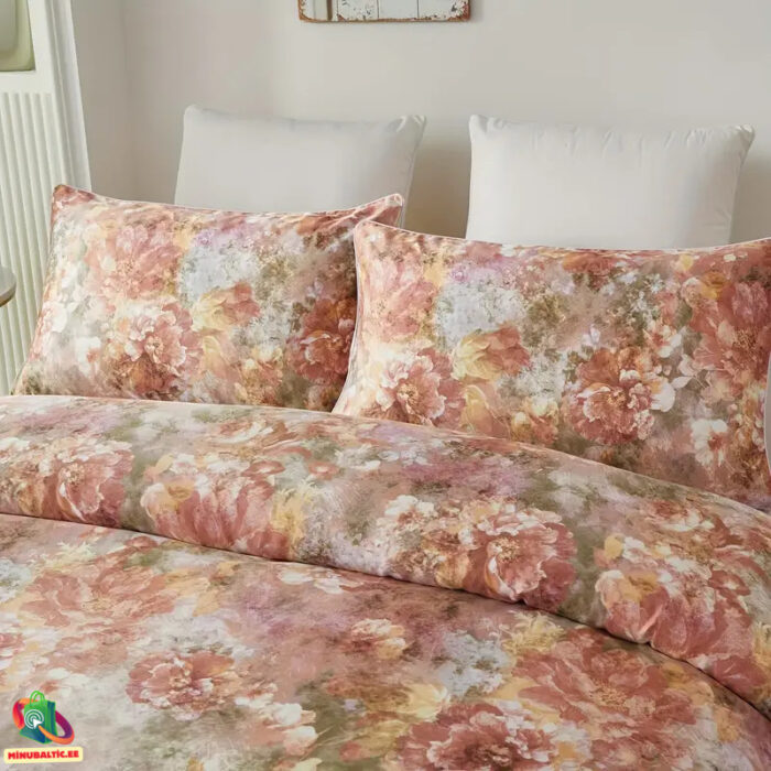 Premium gultas veļas komplekts Savvaļas roze | Liocels/Kokvilna - Image 2