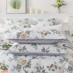 Premium Egyptiläisestä puuvillasta valmistetut vuodevaatteet setti | Valkoinen muratti - Image 3