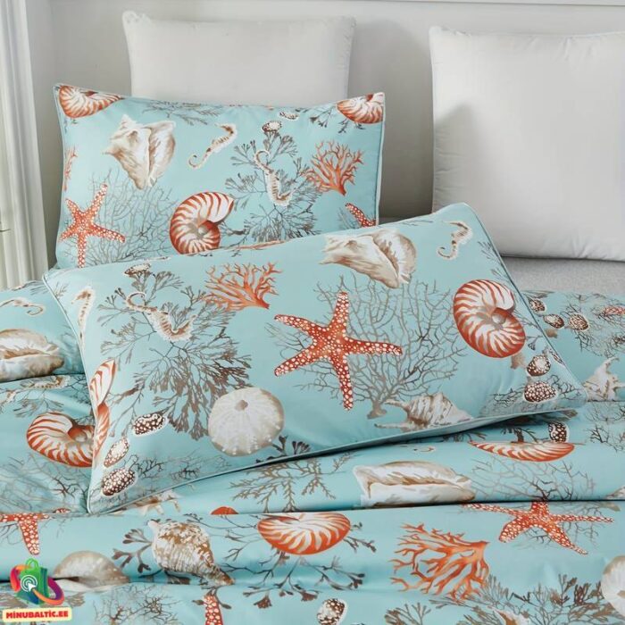 j (3) Комплект постельного белья премиум-класса из египетского хлопка | Океан — изображение 2