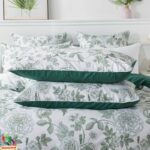 Aukščiausios kokybės Egiptietiškos medvilnės patalynės komplektas | Vintažinė rožė - Image 3