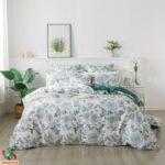 Aukščiausios kokybės Egiptietiškos medvilnės patalynės komplektas | Vintažinė rožė