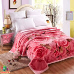 Dvisluoksnė Raschel antklodė 200×230