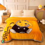 Kaksikerroksinen Raschel peitto 200x230