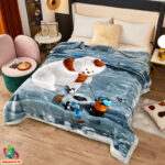 Kaksikerroksinen Raschel peitto 200x230 - Image 2