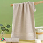 Хлопковое полотенце (Светло-коричневый)