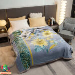 Dvisluoksnė Raschel antklodė 200×230 - Image 2