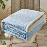 Pehme velvet fliistekk Sinine