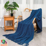 Pleed 130x180 cm (Tumesinine)