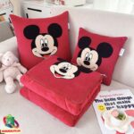 Padi ja tekk 2 in 1- Miki Hiir punane