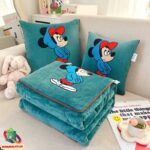 Padi ja tekk 2 in 1- Miki Hiir rohekassinine