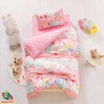 Laste voodipesukomplekt - Roosa Pegasus