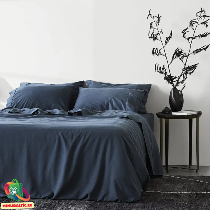 Tencel voodipesukomplekt - Hallikassinine Tencel voodipesukomplekt - Hallikassinine
