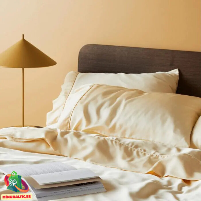 Tencel voodipesukomplekt – Beeź (2) Tencel voodipesukomplekt – Beeź - Image 2