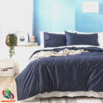 Tencel voodipesukomplekt – Indigosinine