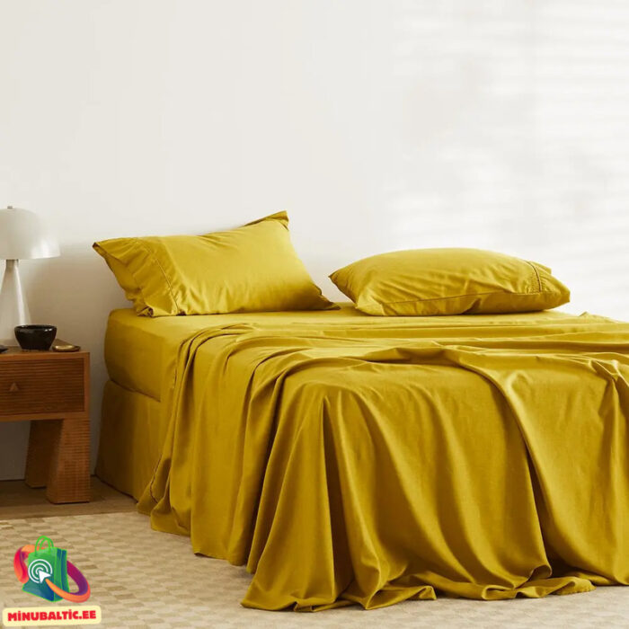 Tencel voodipesukomplekt – Šampanja