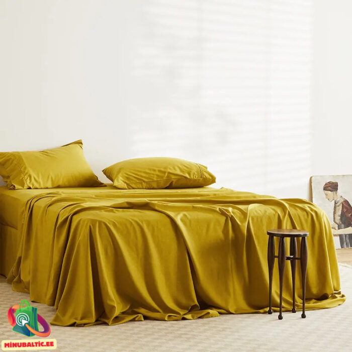 Tencel voodipesukomplekt – Šampanja