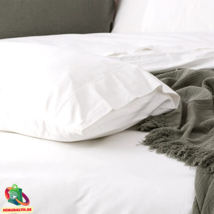 Tencel voodipesukomplekt – Valge