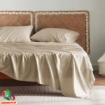 Bambus Voodipesukomplekt Taupe