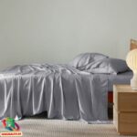 Helehall voodipesukomplekt bambus